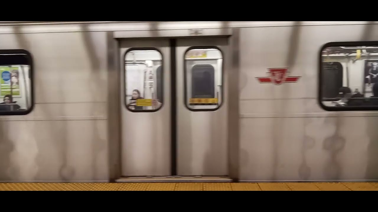 TTC FULL YORK MILLS STATION SUBWAY COMPILATION