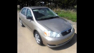 2005 Toyota Corolla! 74K Miles! Super Clean! Fully Serviced! Great CASH car!