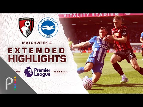 Bournemouth v. Brighton | PREMIER LEAGUE HIGHLIGHTS | 9/13/2025 | NBC Sports