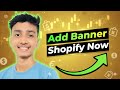 How to Add Banner in Shopify (Desktop &amp; Mobile Slideshow Step-by-Step)