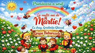 Matineu 8 martie Gradinita Ghiocel gr.Buburuzele or.Soroca