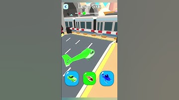 Shape Shifting 2 GAMEPLAY Level No -578 Walkthrough - New Update Car Racing #ShapeShifting #shorts