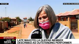 The late Mahotella Queens member, Nobesuthu Mbadu described as a prolific composer