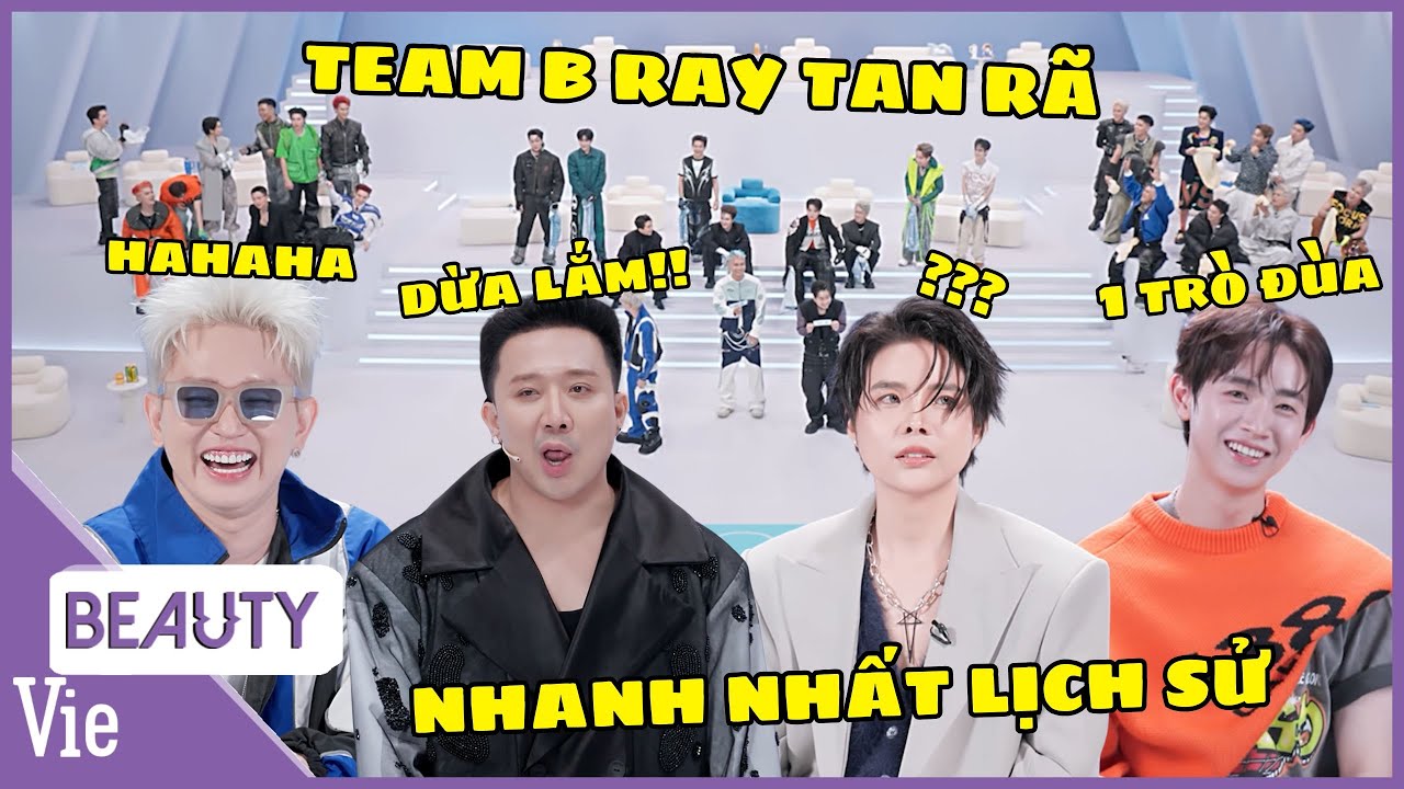 Team B Ray tan rã nhanh nhất lịch sử Say Hi, Vũ Cát Tường ngơ ngác, CONGB cạn lời | ATSH 2025