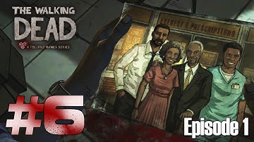 The Walking Dead - Walkthrough Part 6 [Episode 1: A New Day] - XB1 Gameplay Commentary
