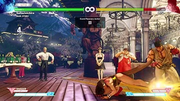 Sfv chunli frame trap reset into meaty fwd rh