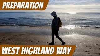 Preparing to walk the West Highland Way