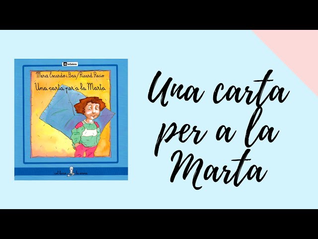 Una carta per a la Marta