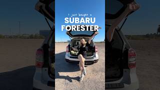 Turning My Subaru Forester Into A Cdaner Part 3  subaruforester carcdaning subaru carcdan