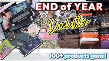 MAKEUP DECLUTTER | End of the Year (2022) CLEAN OUT!