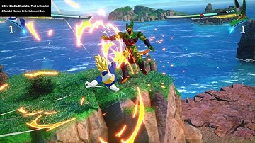 DRAGON BALL: Sparking! ZERO Vegeta Saga VS Semi Perfect cell and Trunks