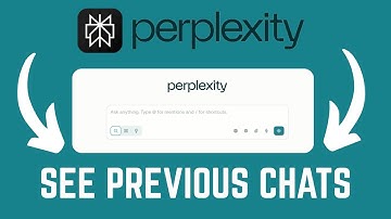 How To Find Previous Chats In Perplexity AI