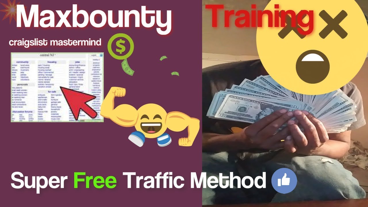 🔥[Maxbounty Training 2018] Free Traffic Methods Promoting 🔥Your Cpa Offer craigslist mastermind 2018
