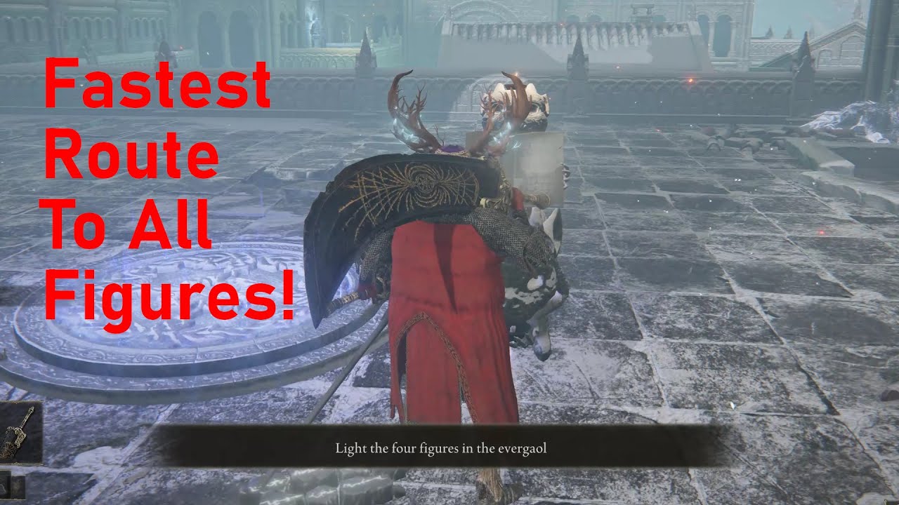 Elden Ring Evergaol Light the 4 Figures Locations YouTube