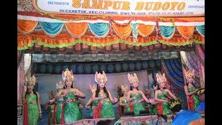 Janger Berdendang Sampur Budoyo Cemetuk Cluring Banyuwangi Idul fitri Live Trembelang 2018