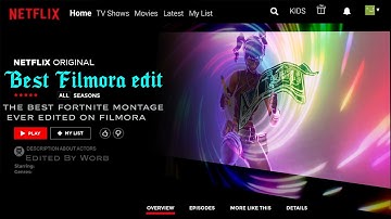 The BEST Montage EVER created on Filmora | 4K | (Cleanest OverEdit ) (netflix intro)