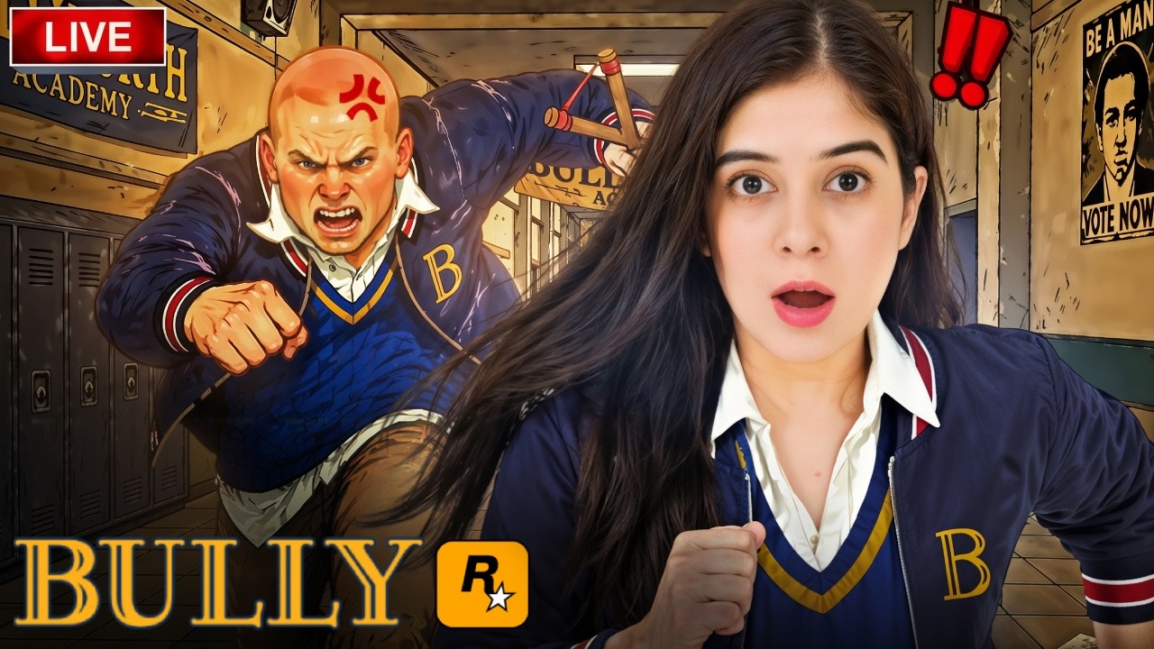 Old Rockstar Games Hits Different 🥹 | Bully: Scholarship Edition LIVE