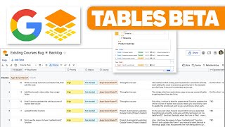 What is Google Tables Beta? screenshot 5