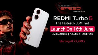 Redmi Turbo 5 Launch Date & Price in India Out | Redmi Turbo 5 Full Specification 
