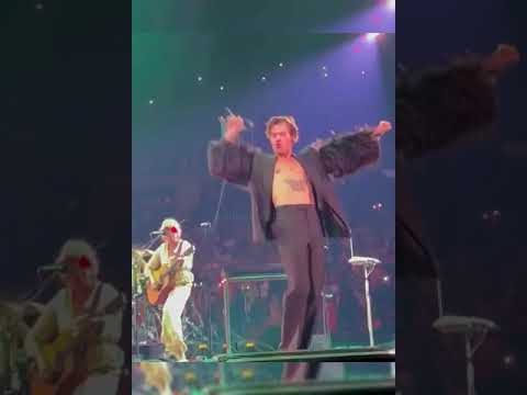 Harry Styles Hitting Beats Before Watermelon Sugar 1 2 3 4 5 Live Msg New York City Love On Tour 21