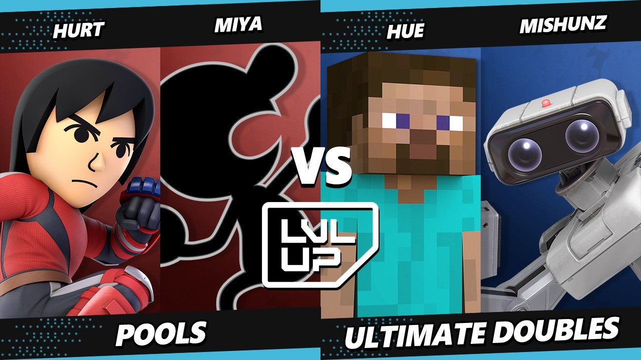 LVL UP EXPO 2026 - Hurt & Miya Vs. Hue & Mishunz - Smash Ultimate