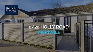 FOR SALE | 2/22 Holly Road, Merivale | Ash Sutherland Todd, Harcourts Holmwood, Ilam 2