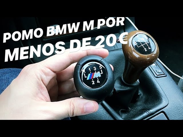 COMO ❌NO❌ CAMBIAR UN POMO DE BMW E36 - POMO M POR MENOS DE 20€ PARA MI  NUEVO E36 BERLINA 