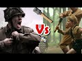 German Vs American Grenades -  War Movie Commentary