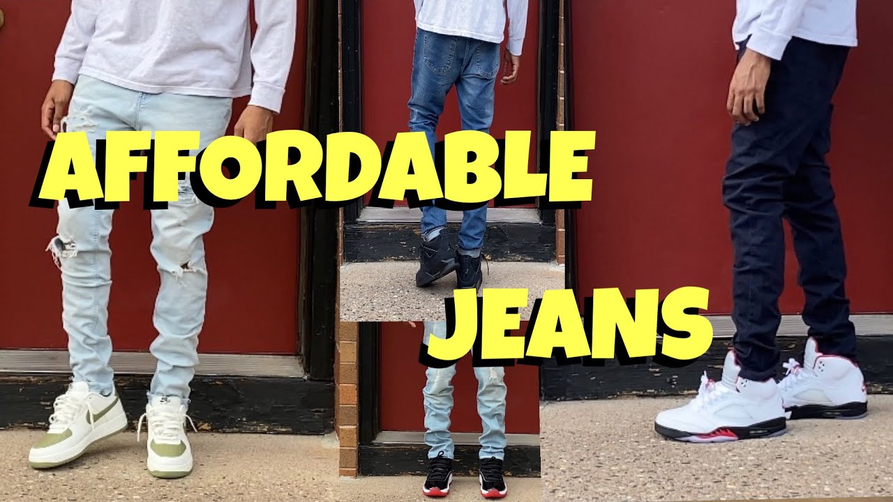 Best Affordable Jeans To Wear With Sneakers - YouTube