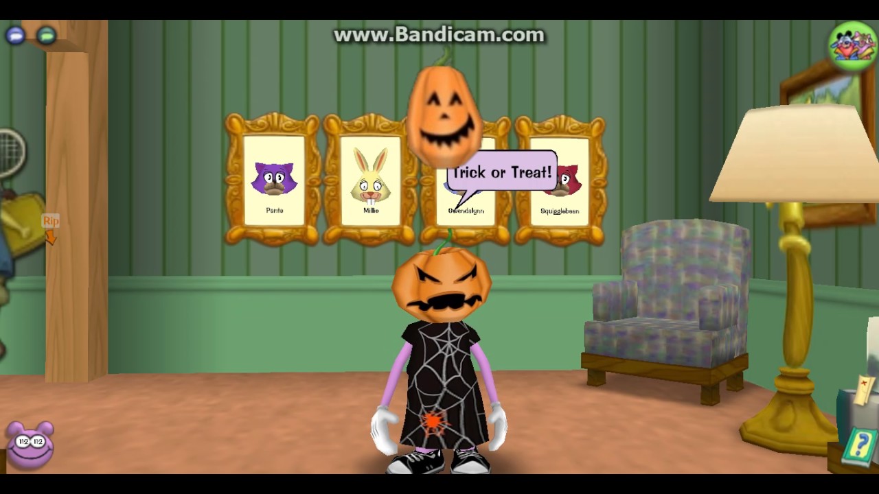 TTR Getting Pumpkin Head