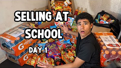 ¡Conviértete en el mejor vendedor de snacks en la escuela!