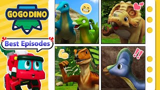 Best Anky Rescue Team Savings | GOGODINO Best Episodes | Dinosaurs | Kids | Toys | Cartoon | Robot