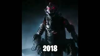 Evolution Of Mechagodzilla Then And Now shorts evolutionvmechagodzillaedithma godzilla kong