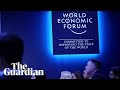 Davos: speakers attend The Global Economic Outlook event – watch live