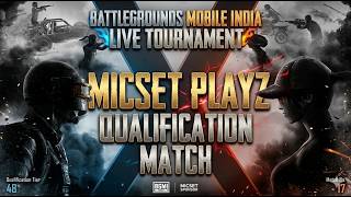 DAY 4 🤩 MICSET PLAYZ LIVE TOURNAMENT 🤩 QUALIFICATION ROUND TEAM C 🔥 LET'S JOIN AND WIN 🛑
