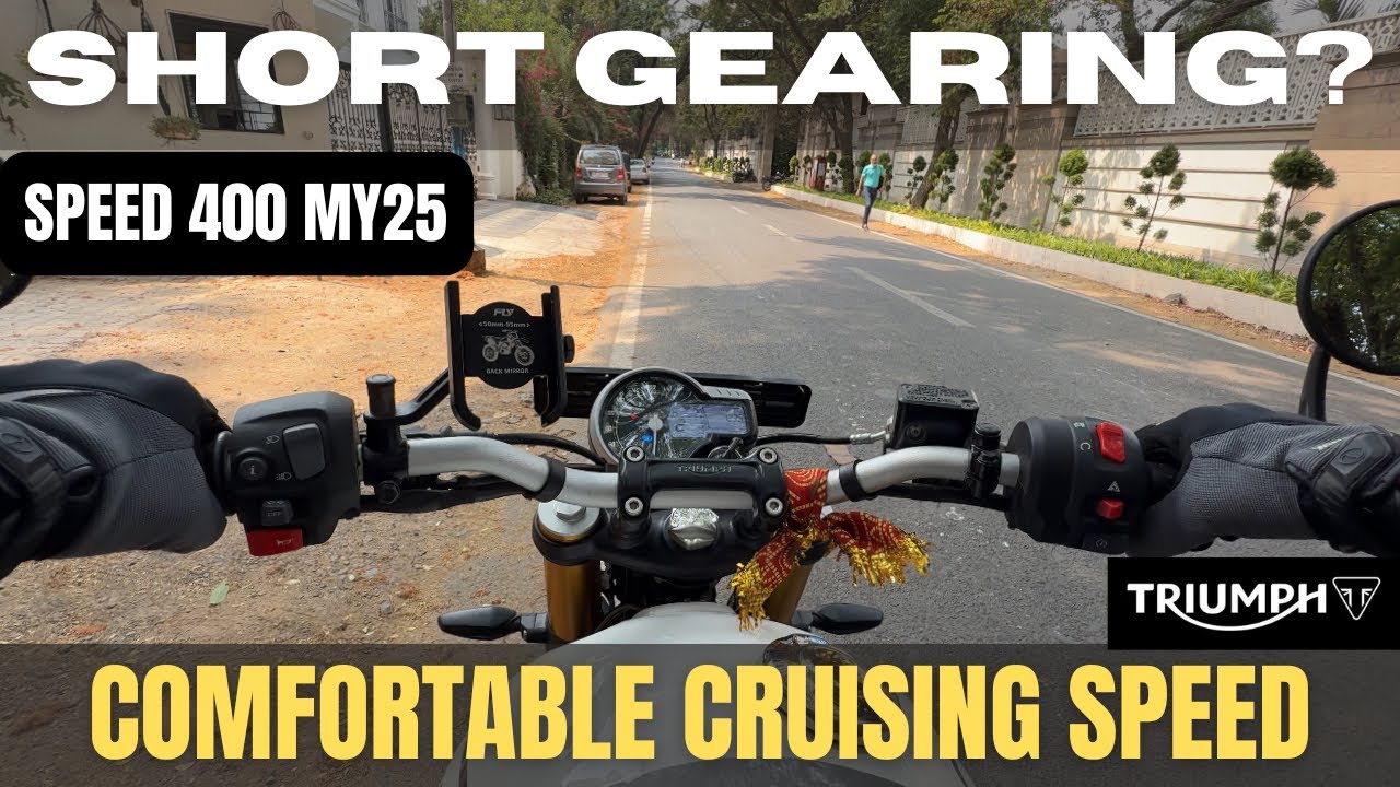 Speed 400 My25 Engine Test | Gearing Ratio & City Performance