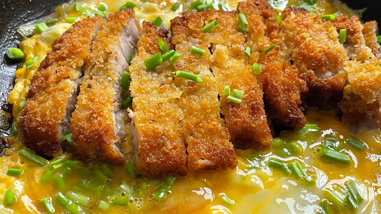 MY VERSION OF KATSU TAMAGO TOJI (Japanese Dish) YouTube
