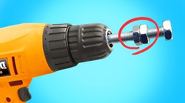 6 Awesome And Brilliant Life Hacks for Drill Machine