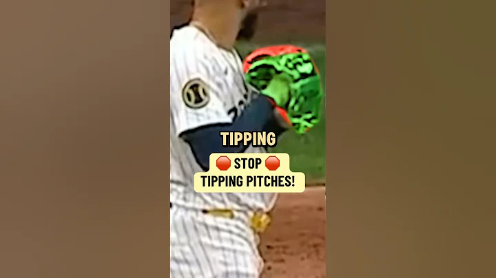 How to STOP tipping pitches #baseball #tipping #pitches