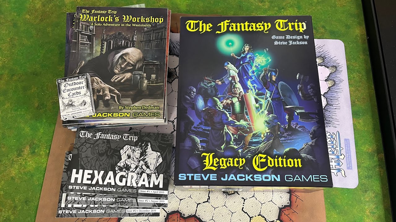 The Fantasy Trip RPG - Good for solo? Yes!