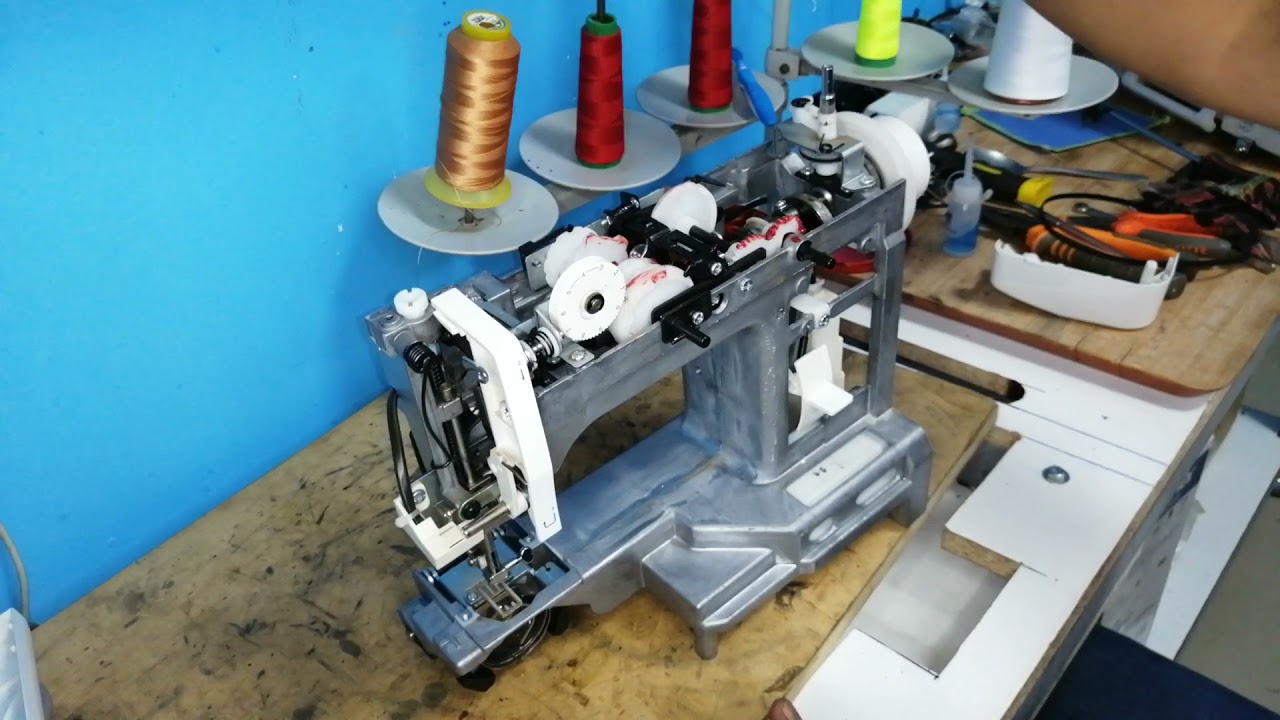 DESARMADO Y ENGRASADO TOTAL SINGER Promice 1412