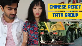 CHINESE REACT to TATA'S BUSINESS EMPIRE (100 COUNTRIES) | How Big is Tata?