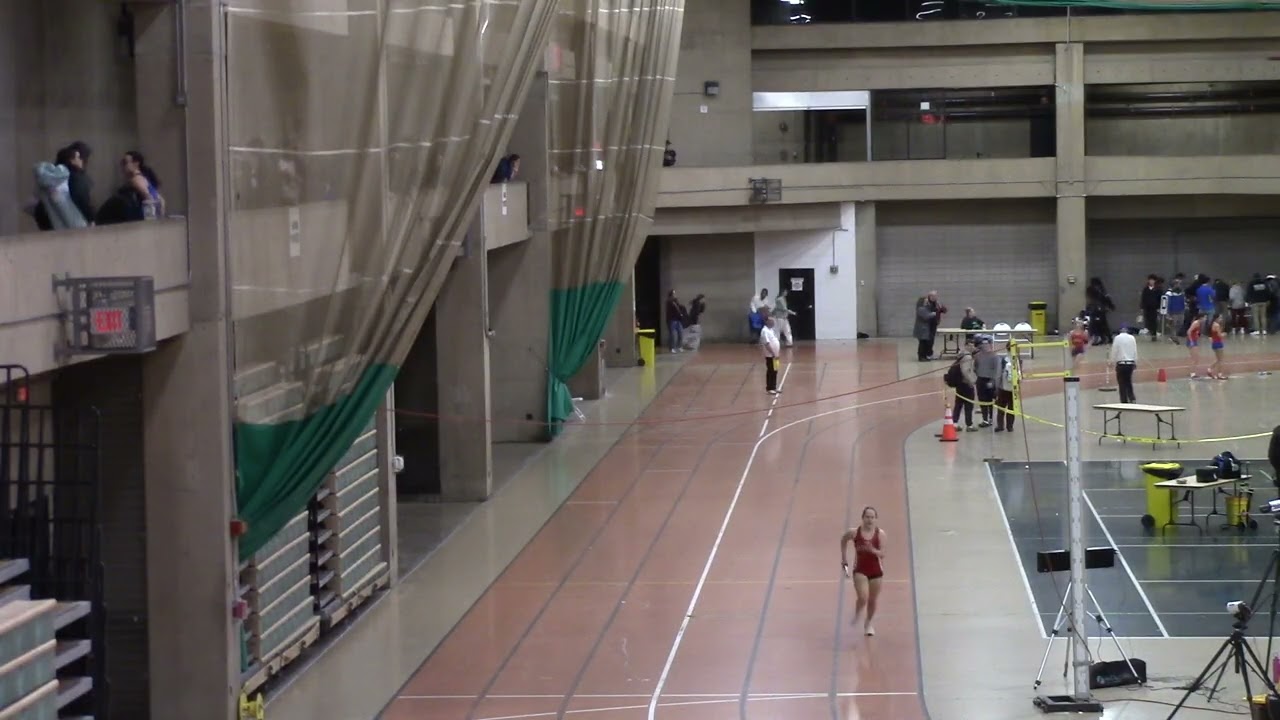 Suffern Invite 2026 Indoor - Finish Line Camera - 12 Girls 4x400