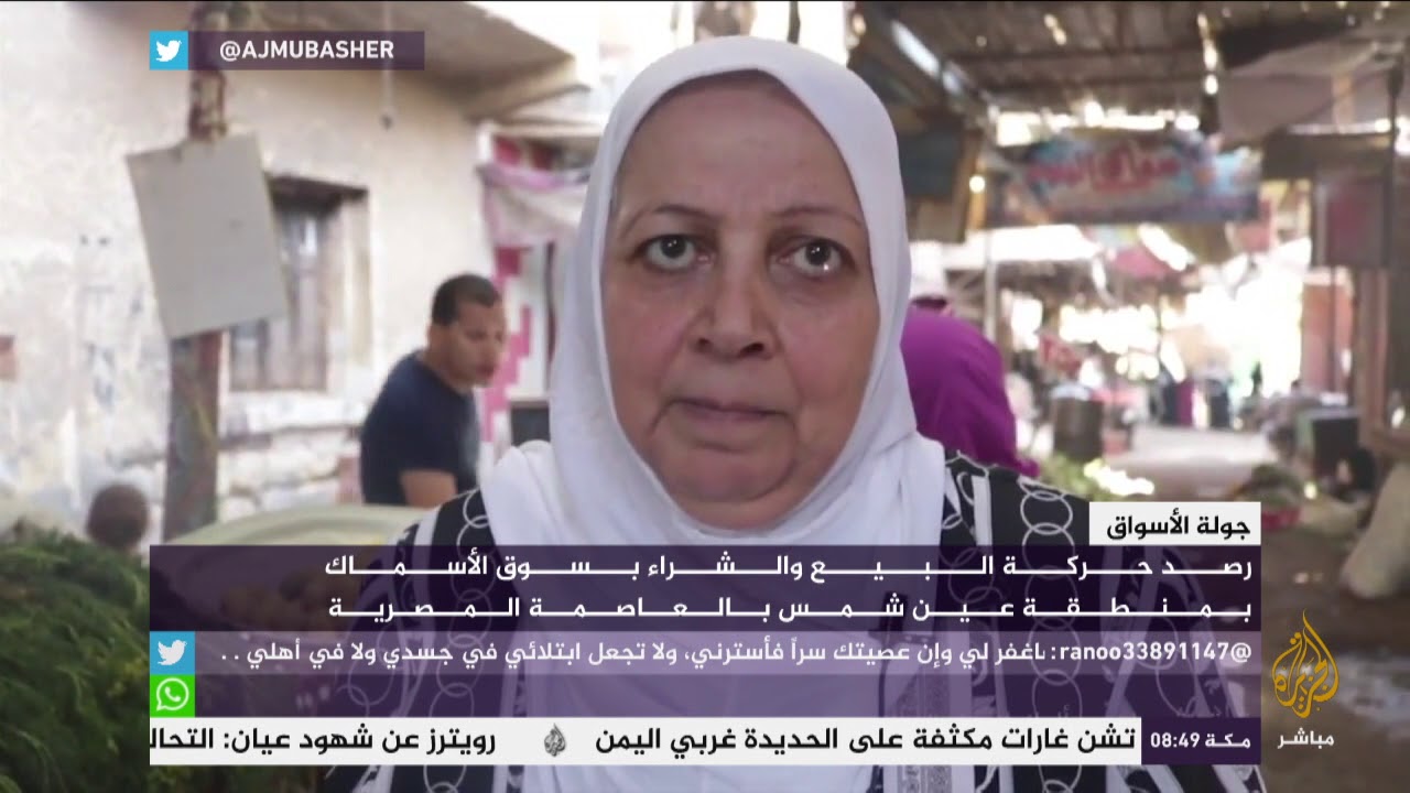 جولة الأسواق.. سوق الأسماك بمنطقة عين شمس بالقاهرة