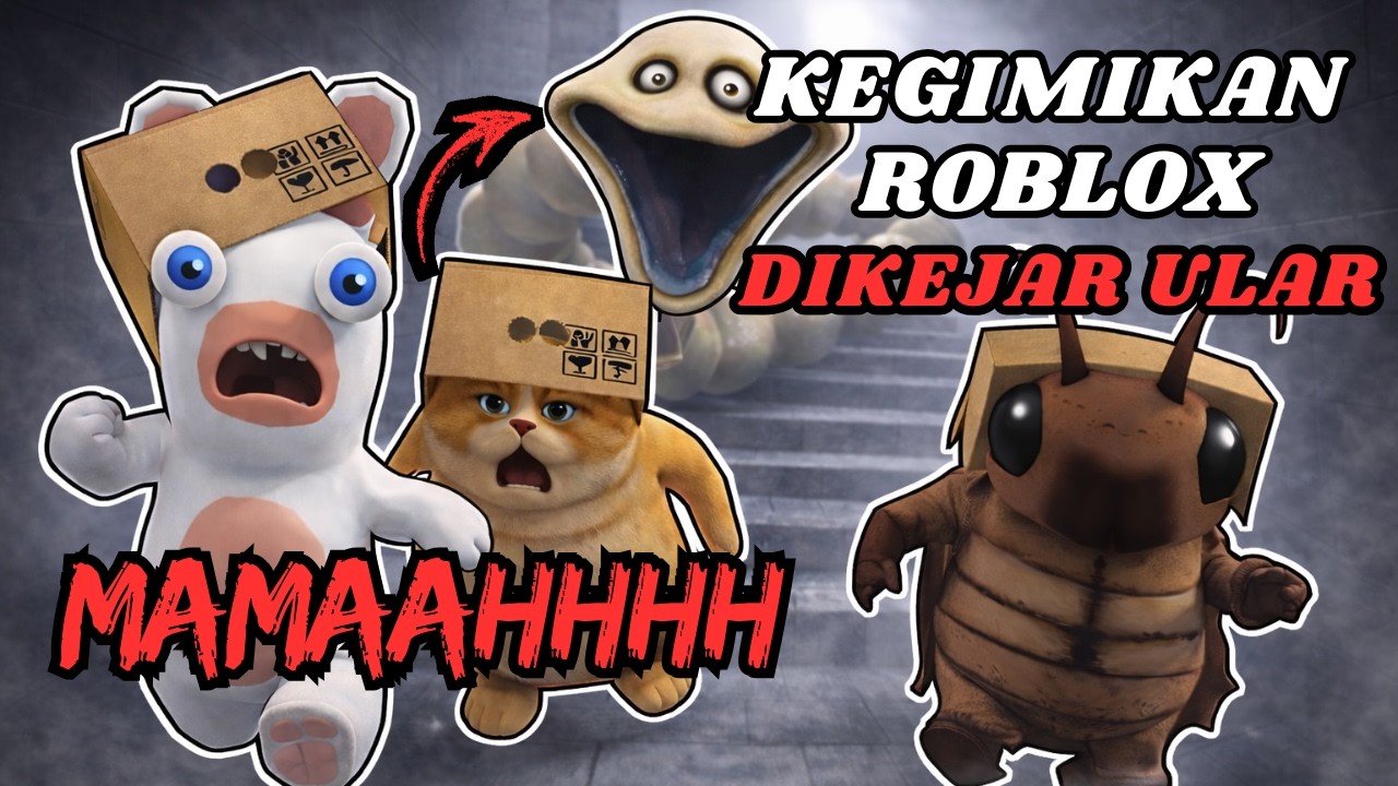 KITA JADI SANTAPAN ULAR BESARRR - Kegimikan Roblox Indonesia