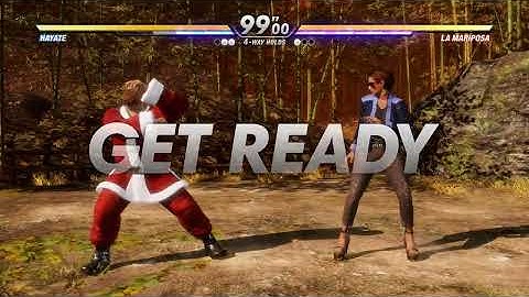 DOA6 Hayate 💥 Lisa | CPU vs CPU AI vs AI (hardest level 8)