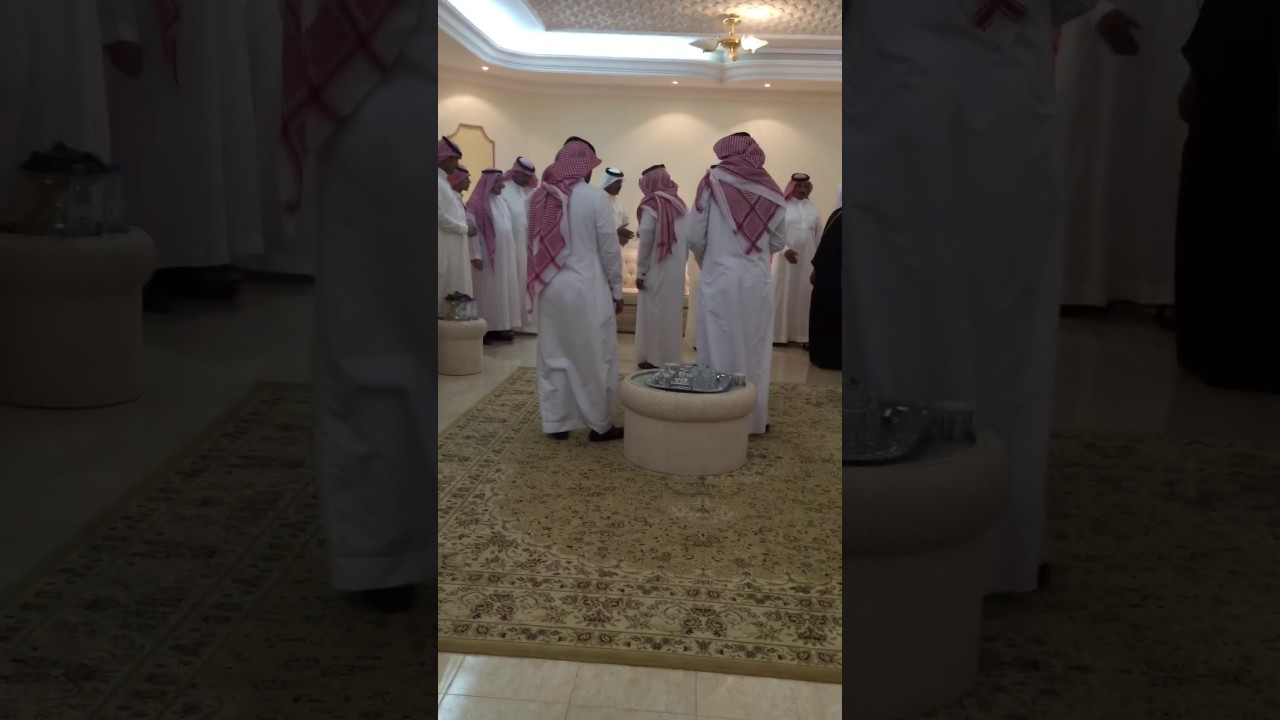 زيارة الشيخ فيصل بن حروش الجربا لمنزل سعادة المحافظ محمد بن مطلق القنون في منطقة حائل