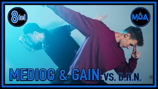 MedioG &amp; GaiN vs. D.H.N. | RR Achtelfinale [6/8] ❮MDA Rap Battle Turnier 7❯