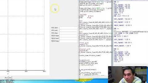 etracer measurment against a resistor