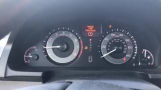2014 Honda Odyssey Elite start up